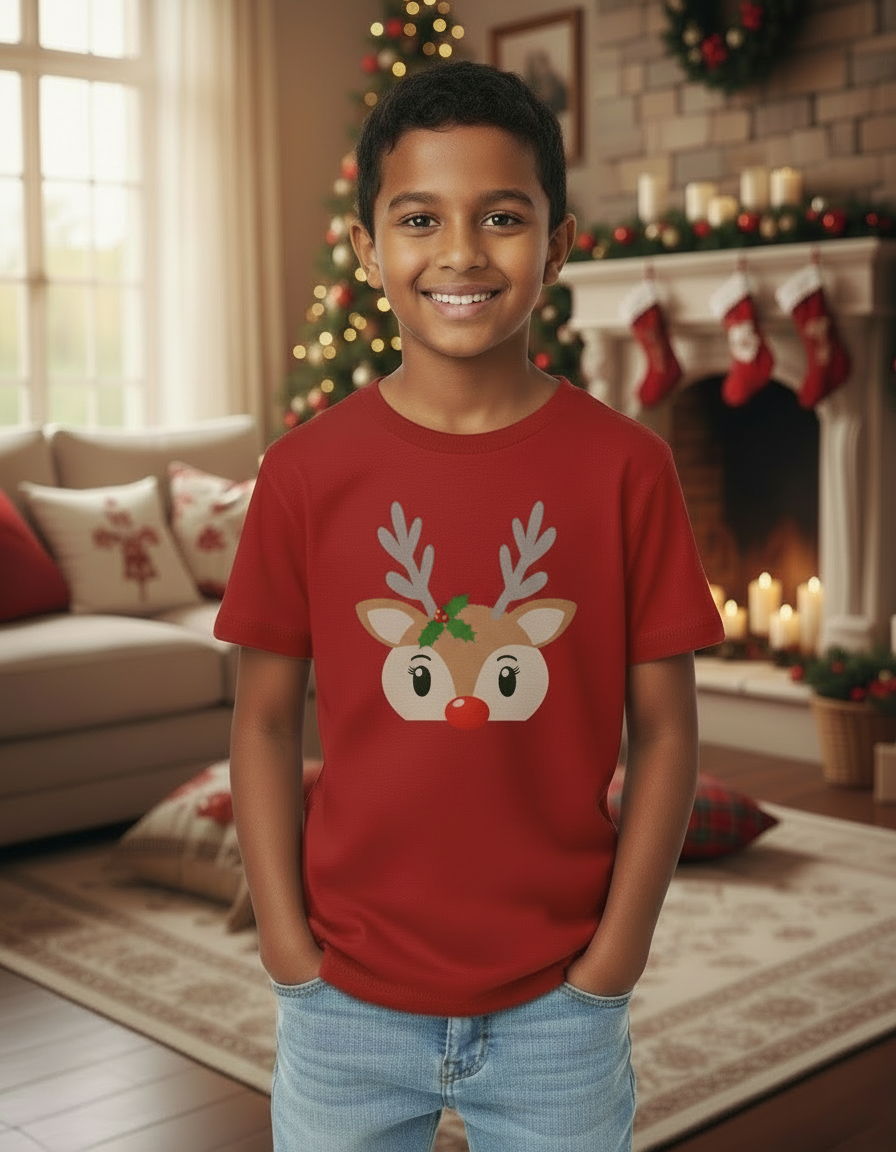 Boy's Crew Neck T-Shirt