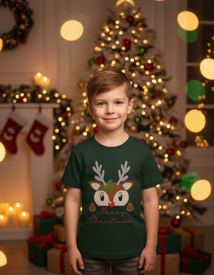 Boy's Crew Neck T-Shirt